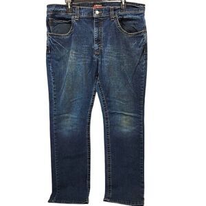 Bulwark FR Flame Resistant Work Pants Mens 36x34 Relaxed Fit Blue Jeans